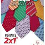 En Sanborns 2x1 en corbatas seleccionadas