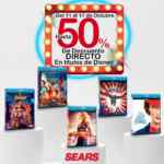 En Sears hasta 50% de descuento en películas Disney y Marvel