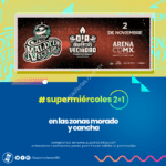 Super Miércoles Superboletos 23 de octubre: 2x1 en boletos para conciertos y espectáculos