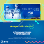 Super Miércoles Superboletos 23 de octubre: 2x1 en boletos para conciertos y espectáculos