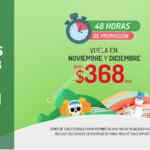 48 Horas de Promoción Viva Aerobus: Vuela en noviembre y diciembre desde $368