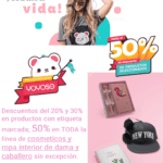 Promociones Yoyoso: 50% de descuento en cosméticos y ropa interior y más ofertas
