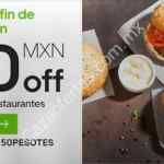Código Uber Eats de $50 pesos de descuento en pedidos de $180 o más
