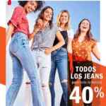 En Old Navy 40% de descuento en jeans hoy sábado