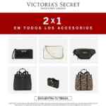 Promoción Victoria's Secret: 2x1 en todos los accesorios este fin de semana (bolsas, monederos, etc)