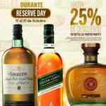 Promoción Bodegas Alianza Reserve Day: hasta 25% de descuento en botellas Diageo