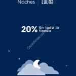 Venta Nocturna Luuna: 20% de descuento en toda la tienda