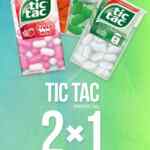 Promoción 7-Eleven de 2x1 en dulces Tic Tac