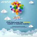 Promoción Aeromar: Niños vuelan gratis reservando del 6 al 10 de noviembre