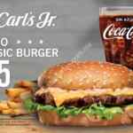 Carls Jr. Buen Fin 2019: combo Classic Burger por $75 pesos