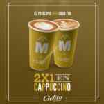 Cielito Querido Buen Fin 2019: 2x1 en cappuccino mediano