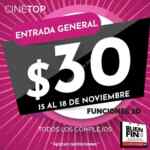 CineTop Buen Fin 2019: todas las funciones de cine 2D a $30 pesos