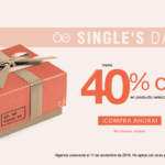 Singles Day Cloe: Hasta 40% de descuento en productos seleccionados