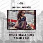 Coach Buen Fin 2019: 2do. con 50% de descuento + 6 MSI en toda la tienda