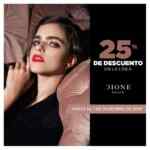 Black Friday Dione: 25% de descuento en la línea Dione Black