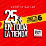 Dorothy Gaynor Buen Fin 2019: 25% de descuento + 6 MSI