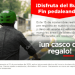 Ecobici Buen Fin 2019: Regístrate hoy y recibe un casco de regalo