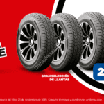 En Famsa 2x1 en llantas seleccionadas hasta el 25 de noviembre
