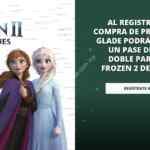 Promoción Glade de boletos Gratis para “Frozen II” registrando tu compra en vealcineconglade.com