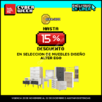 Ofertas HEB Cyber Week 2019 en artículos del hogar
