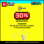 Ofertas HEB Cyber Week 2019 en artículos del hogar