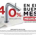 Helvex Buen Fin 2019: 40% de descuento durante todo noviembre