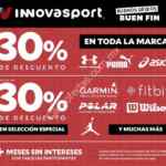 Innovasport Buen Fin 2019: 30% de descuento en marcas participantes