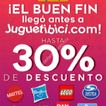 Juguetibici Buen Fin 2019: Hasta 30% de descuento en juguetes
