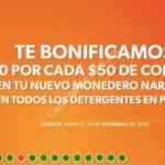 Ofertas la Comer de bonificación en Monedero Naranja del 8 al 14 de noviembre 2019