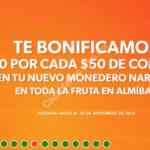 Ofertas la Comer y Fresko segundo a mitad de precio y bonificación en monedero del 22 al 25 de noviembre 2019