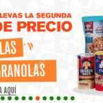Ofertas la Comer y Fresko segundo a mitad de precio y bonificación en monedero del 22 al 25 de noviembre 2019