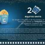 Promoción Liverpool Single's Day 2019: 2 boletos Gratis a Cinépolis este 11 de noviembre