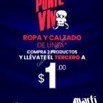 Promoción Martí Día de Muertos Ponte Vivo: Tercer producto a sólo $1 peso en ropa y calzado