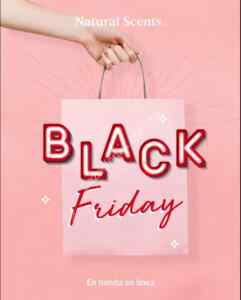 Natural Scents Black Friday 2019: 30% de descuento