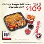 Panda Express Buen Fin 2019: 3 especialidades al precio de 2