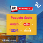 Papalote Buen Fin 2019: Función Gratis en el Domo Digital en la compra de un paquete doble