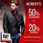 Roberts Buen Fin 2019: Hasta 50% de descuento + 20% adicional