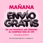 Promoción Sally Beauty Black Friday 2019: envío Gratis en compras de $99 o más