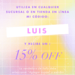 Código Sally Influencers de 15% de descuento en toda la tienda