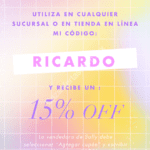 Código Sally Influencers de 15% de descuento en toda la tienda