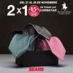 En Sears 2x1 en corbatas participantes