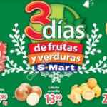 Ofertas S-Mart 3 Días de frutas y verduras del 5 al 7 de noviembre 2019
