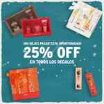 En the Body Shop 25% de descuento en todos los regalos