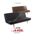 Ofertas The Home Store: Sofá cama concepts de $9,999 a $4,499, tapetes decorativos de 1.20 x 1.70 a $599 y más