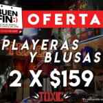 Toxic Buen Fin 2019: Playeras y blusas 2x$159