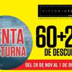 Venta Nocturna Vittorio Forti: 60% de descuento + 25% adicional