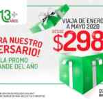 Promoción Viva Aerobus 13 Aniversario Black Friday 2019: vuelos nacionales desde $298 pesos