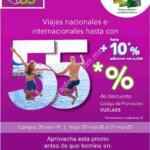 Promoción Volaris de 55% de descuento + 10% adicional en todos los vuelos