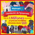 Walmart Buen Fin 2019: liquidación de ropa con prendas desde $60 pesos