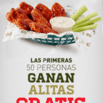 Promoción apertura Wings Army Polanco: Alitas gratis por un año a las primeras 50 personas
